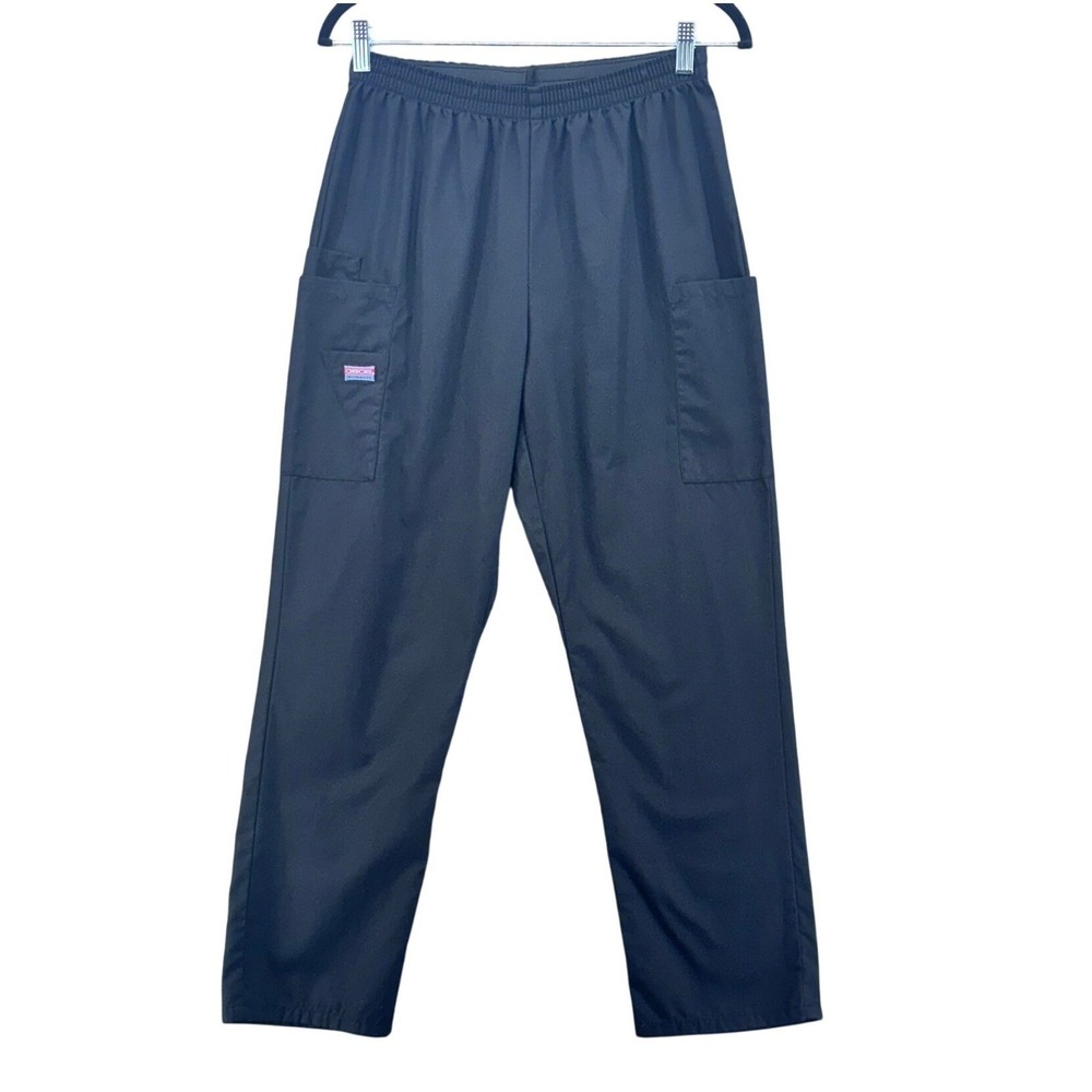 Cherokee Scrub Pants Black Small Petite